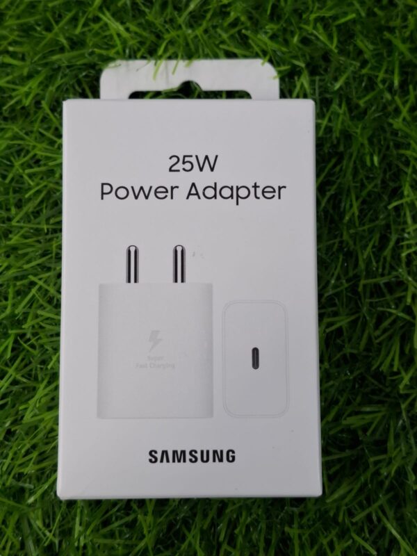 Samsung 25W Charger white (Only Adapter)