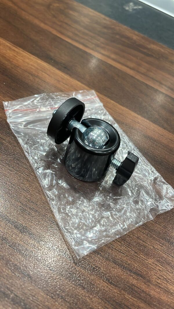 1Pair Professional Ball Head for Tripod and Monopod Camera Mount Black