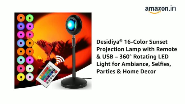 sunset projection lamp