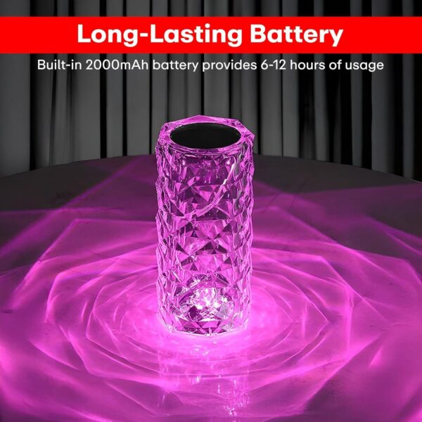 Rose lamp