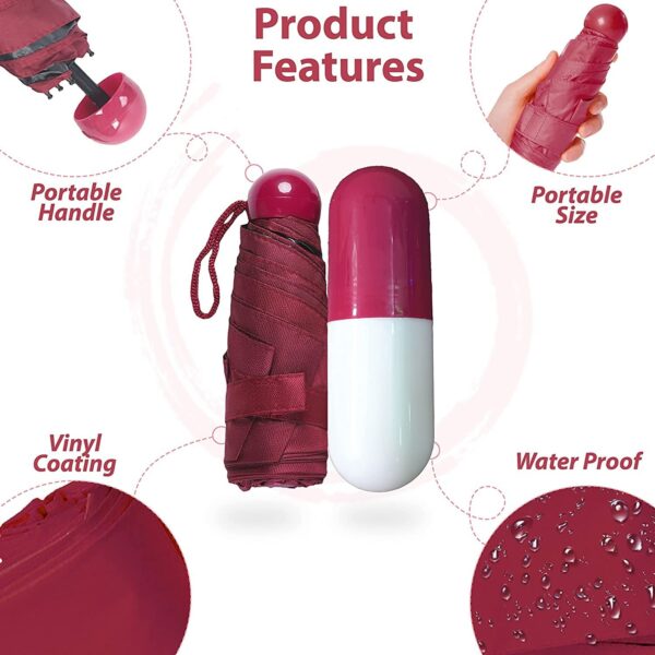 mini capsule umbrella - Image 3